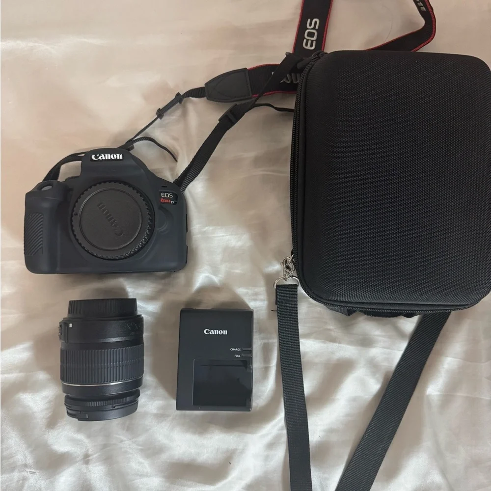 Canon Black Digital Camera with Professional Design